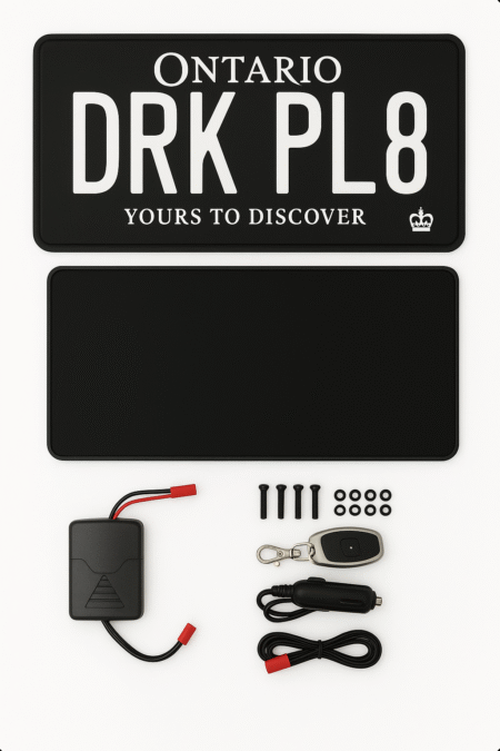 Vanish Plate(with LED Indicator) Single Set