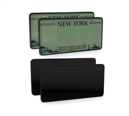 Vanish Plate (with LED Indicator ) a set of 2